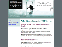 Tablet Screenshot of knowledgeispowerseries.com